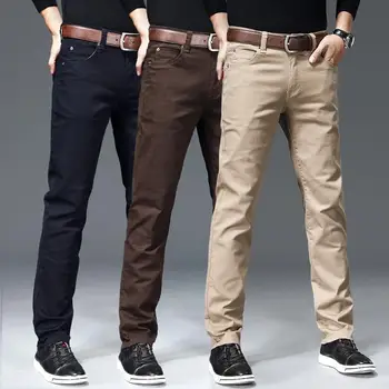 Vyrų Mados Atsitiktinis Krovinių Kelnės Streetwear Visas Ilgis Kelnės Vyrams 2022 Mados Kelnės Prarasti Poilsiu Ilgos Kelnės T328