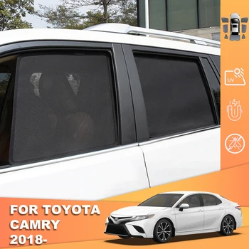 Toyota Camry XV70 Sedanas 2018-2022 Magnetinio Automobilių skėtį nuo saulės Priekiniai priekinio Stiklo Rėmo Uždanga Galinio Šoninio Lango Saulė Pavėsyje, Skydas