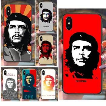 Dažytos Padengti Telefono dėklas Che Guevaros Raudona Vėliava 