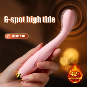 10 Dažnių Vibratorius Moterų Masturbacija G-taško Stimuliacija Klitorio Masažas Masturbator USB Įkrovimo Makšties Orgasmic Žaislai